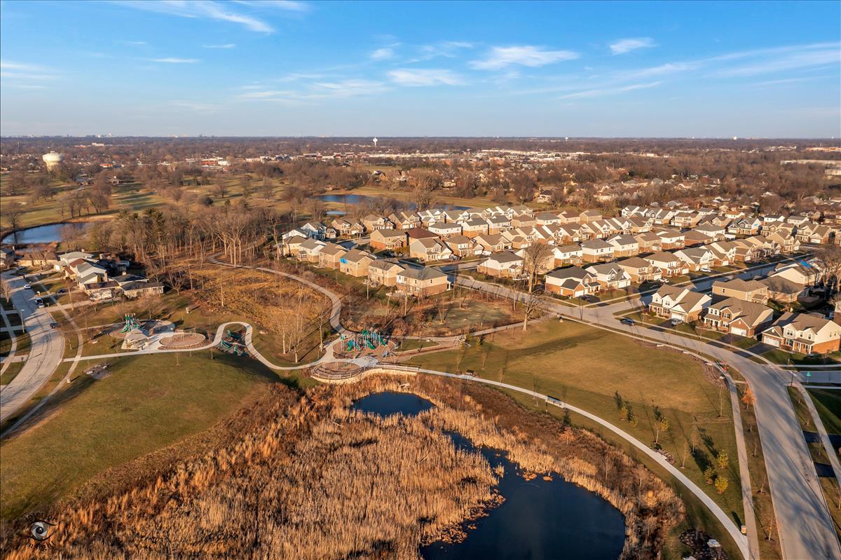 1500 Pine Drive Woodridge, IL 60517 - Photo 30 of 30 an aerial view of residential building with parking space
