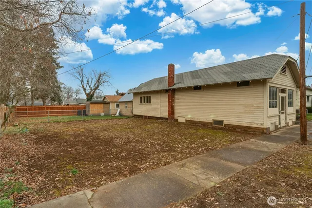 a view of outdoor space and deck