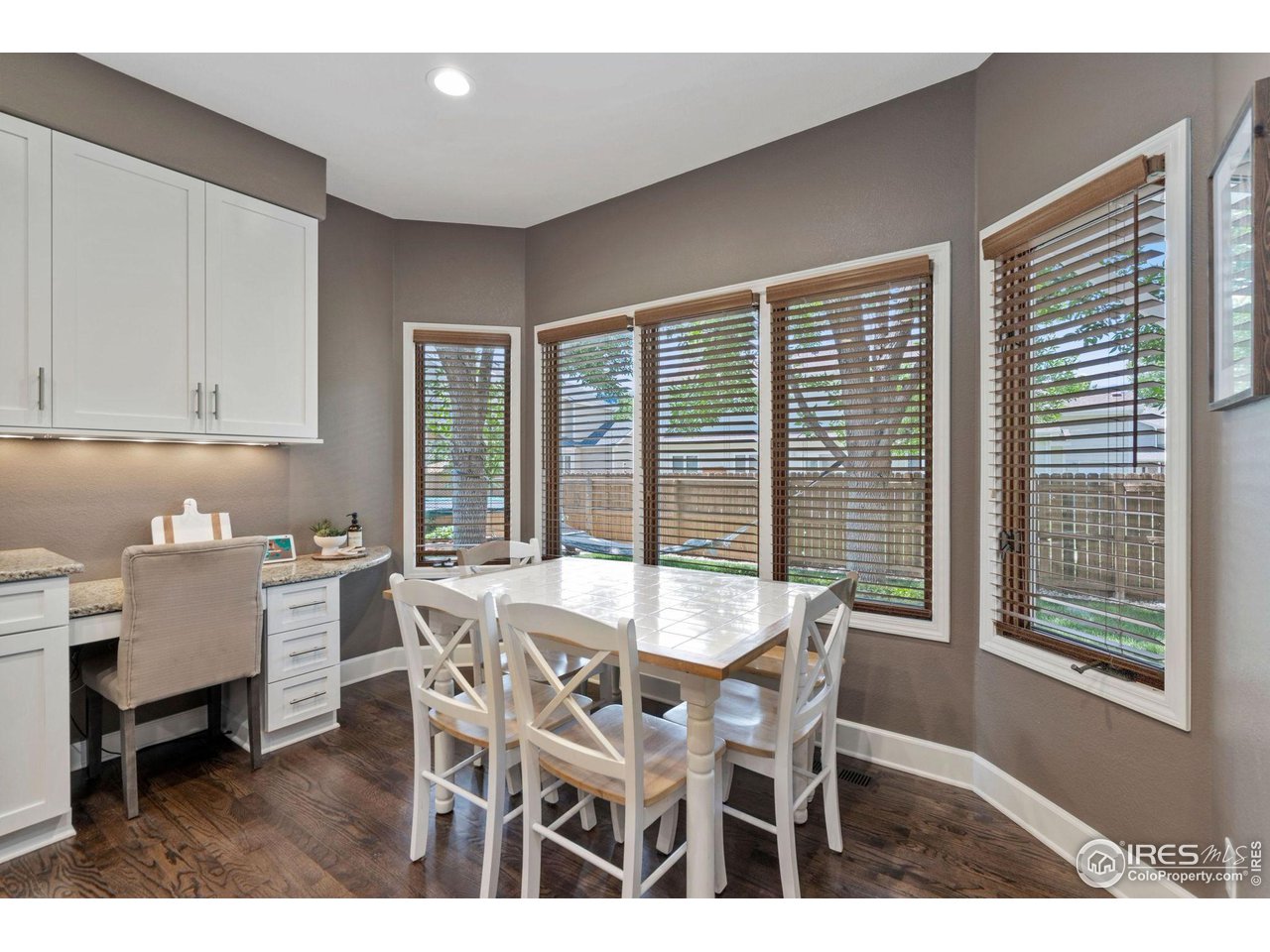 3761 Kentford Road Fort Collins, CO 80525 - Photo 12 of 40 Breakfast nook and built in desk