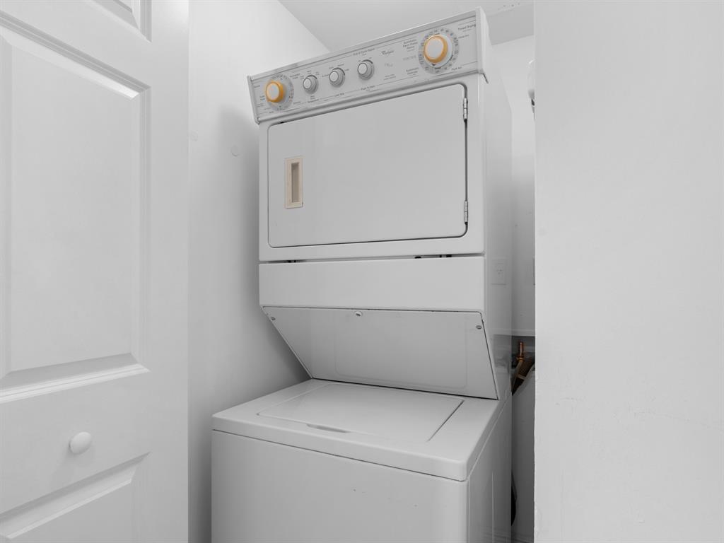 1745 East Hallandale Beach Boulevard, Unit 2007W Hallandale Beach, FL 33009 - Photo 16 of 16 a utility room with dryer and washer