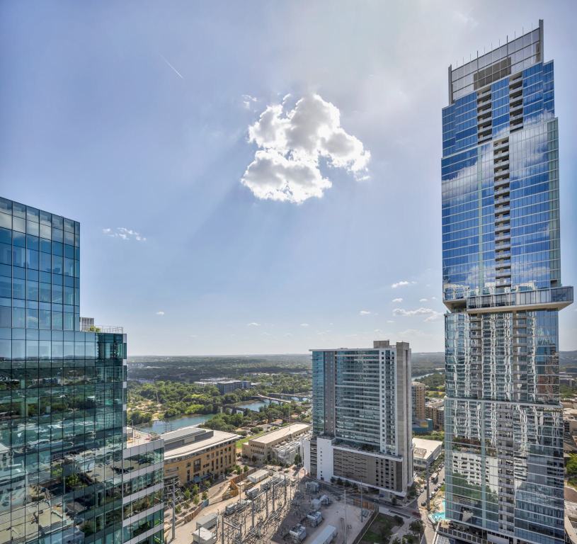 360 Nueces Street, Unit 2906 Austin, TX 78701 - Photo 6 of 9 a view of a city with tall buildings
