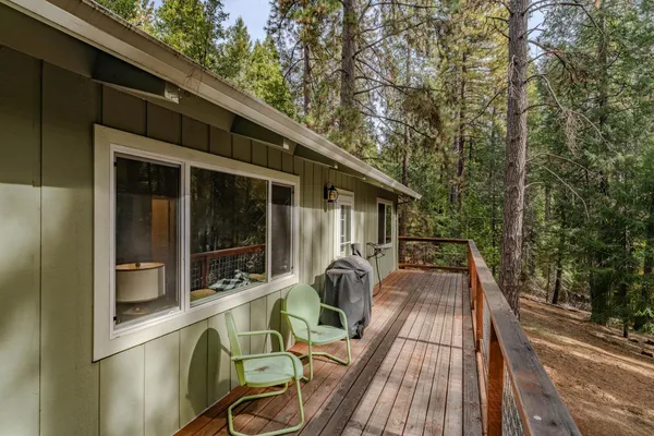 a front view of a house with a porch