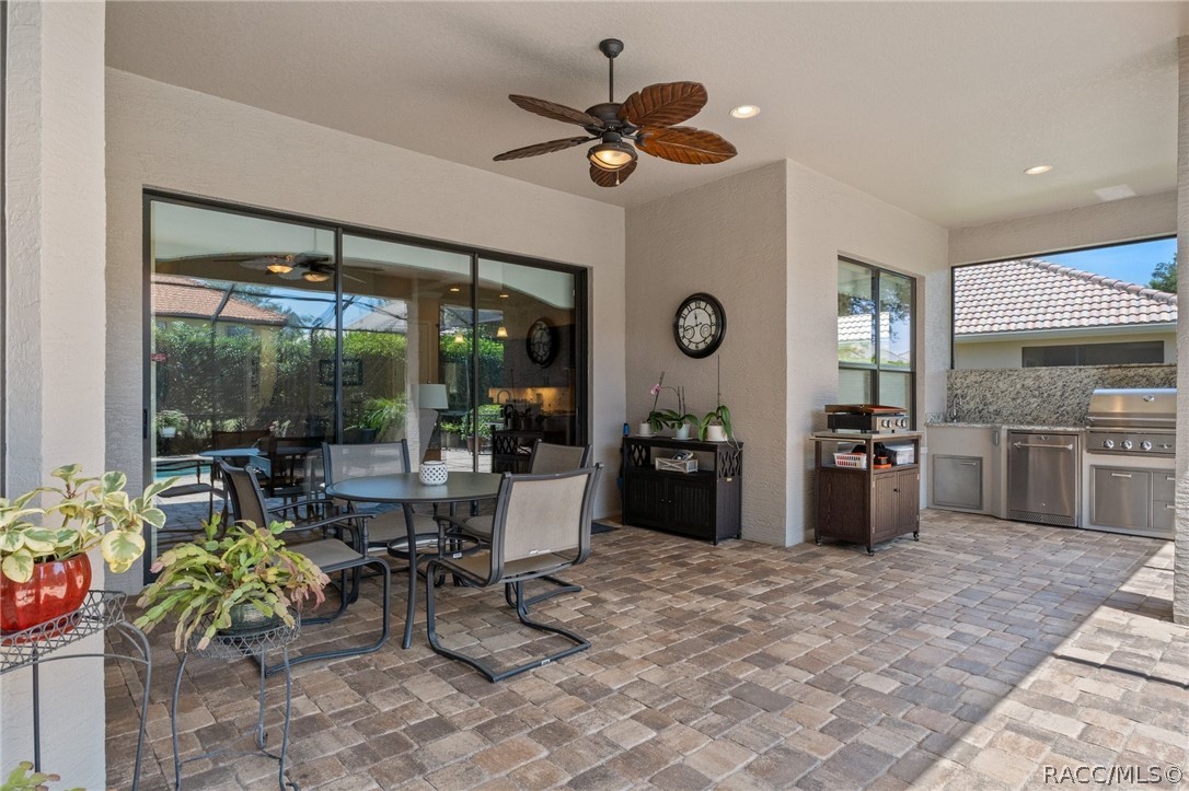 2015 North Rhodes Point Hernando, FL 34442 - Photo 31 of 82 The Lanai offers shade and protection from inclement weather. There's plenty of room for outdoor dining.