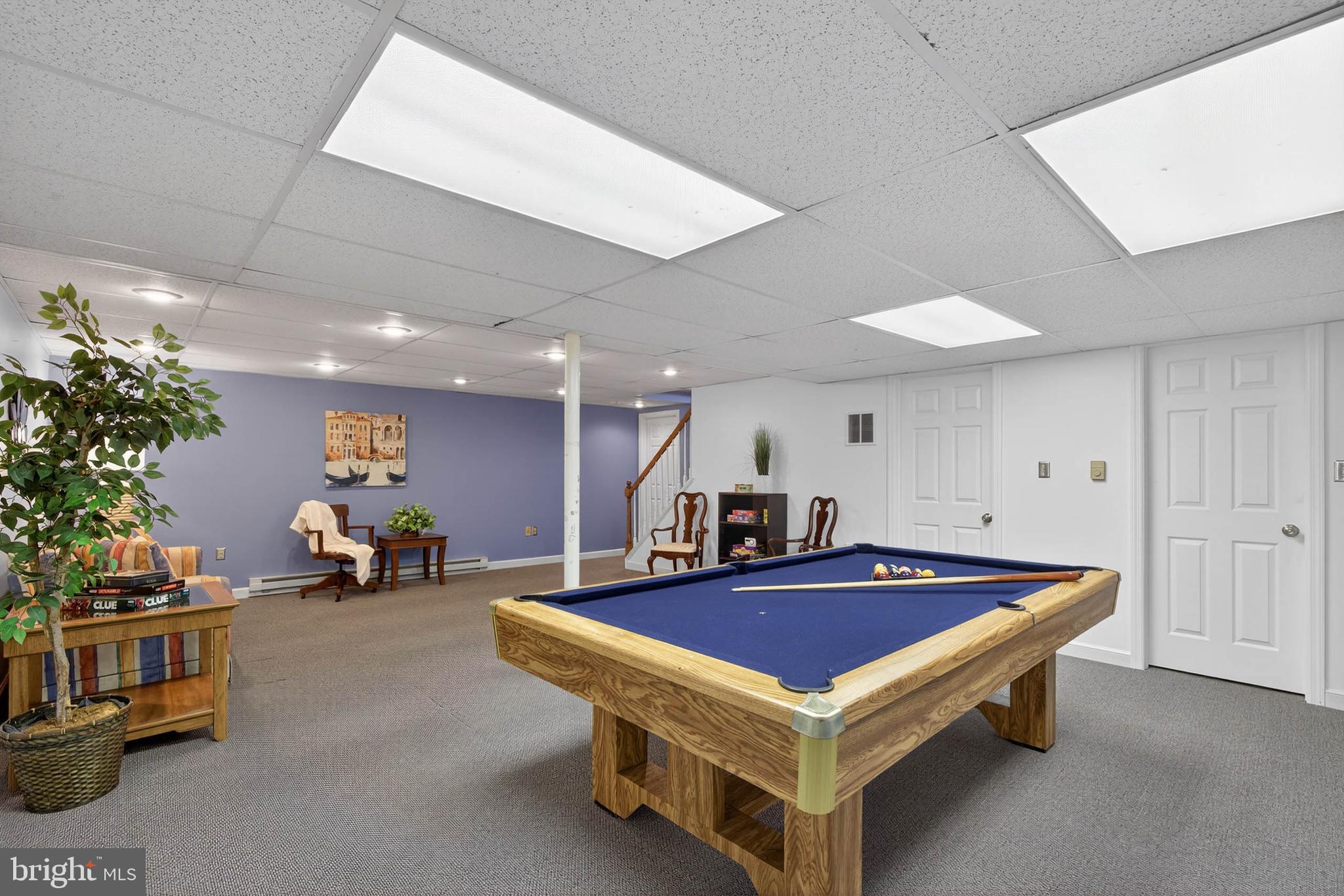 35 Old Post Lane Lititz, PA 17543 - Photo 25 of 61 a room with pool table and potted plants