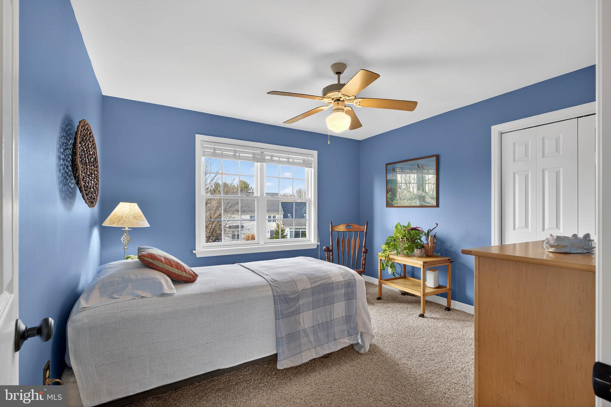 35 Old Post Lane Lititz, PA 17543 - Photo 39 of 61 a bed room with a bed and a chandelier