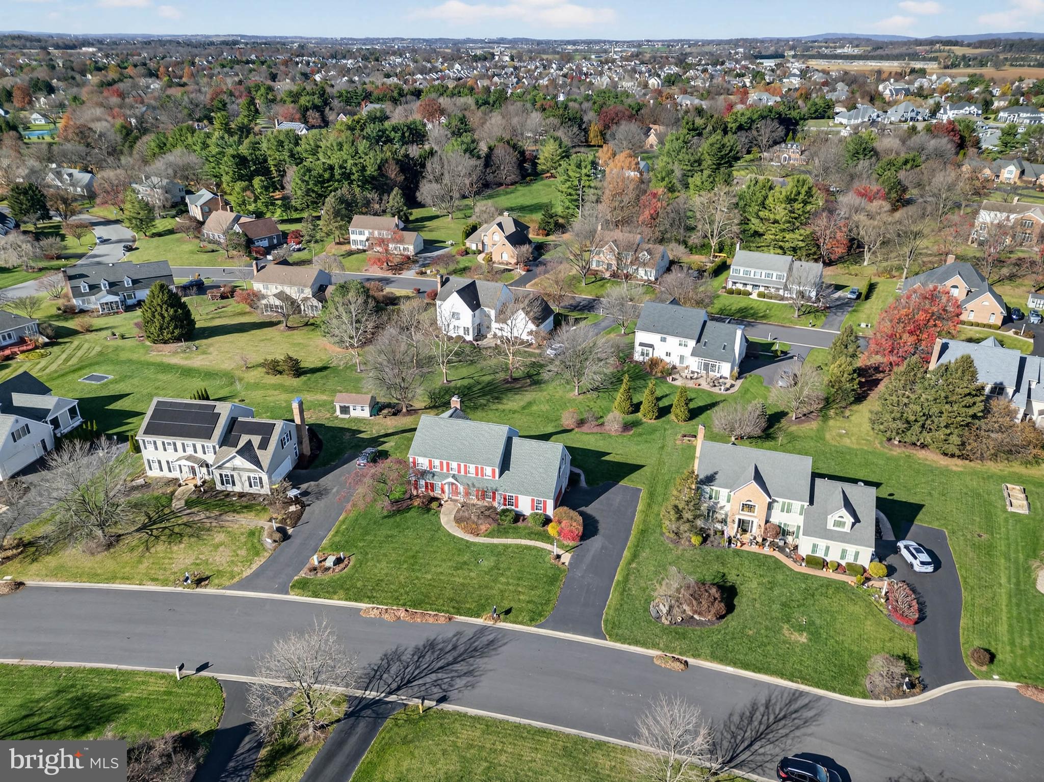 35 Old Post Lane Lititz, PA 17543 - Photo 51 of 61 an aerial view of residential houses with outdoor space