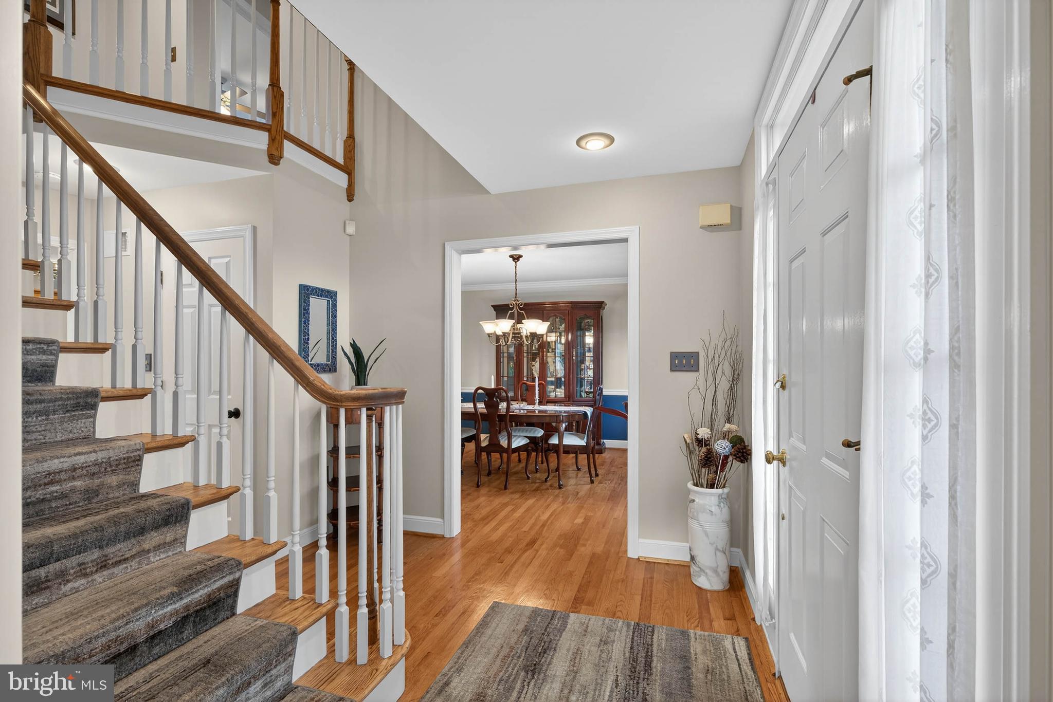 35 Old Post Lane Lititz, PA 17543 - Photo 8 of 61 a view of a hallway view with wooden floor and staircase