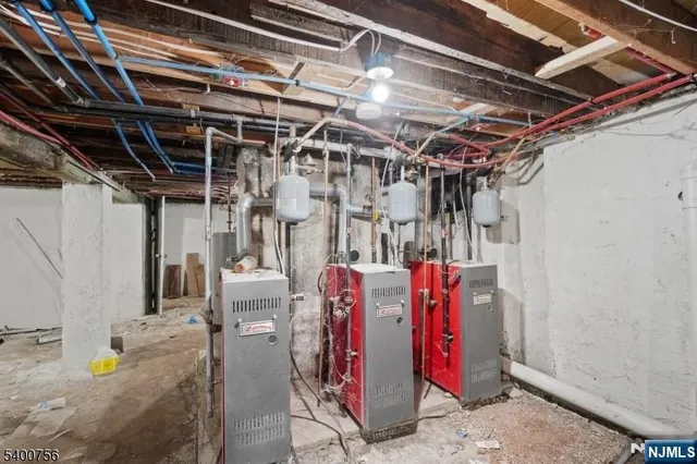 a view of storage and utility room