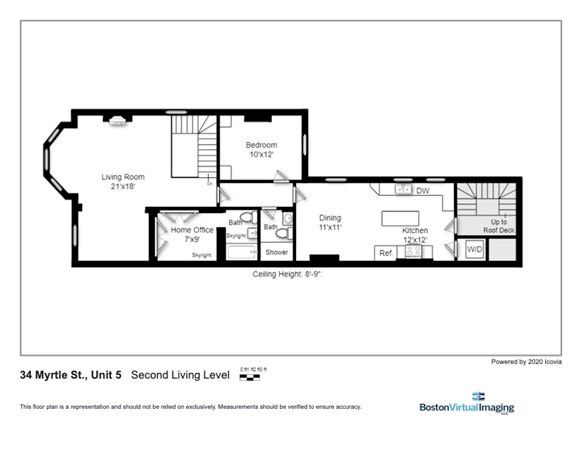 a picture of a room with a bench