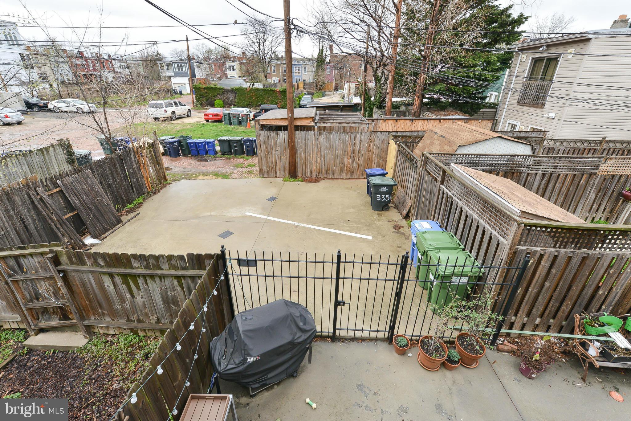 1630 D Street Southeast, Unit 3 Washington, DC 20003 - Photo 18 of 23 PARKING space conveys with unit