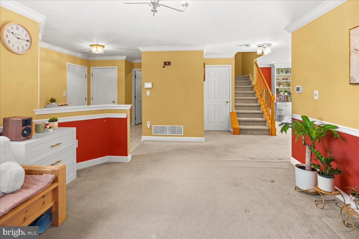 316 Watkins Road Pennington, NJ 08534 - Photo 6 of 37 a view of kitchen with furniture and staircase