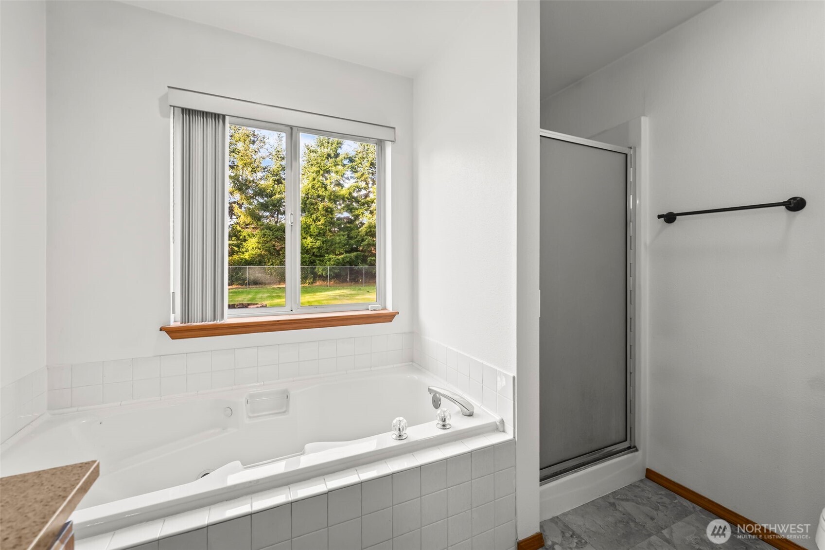 9117 336th Street South Roy, WA 98580 - Photo 18 of 38 a bath tub sitting next to a window