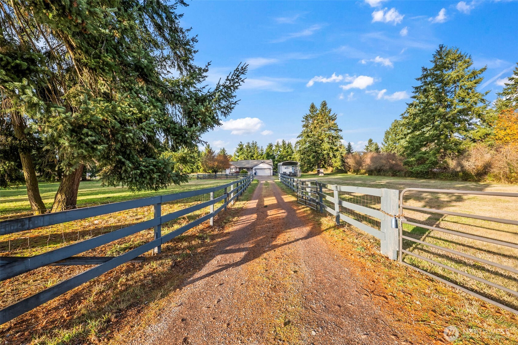 9117 336th Street South Roy, WA 98580 - Photo 25 of 38 a view of a balcony with trees