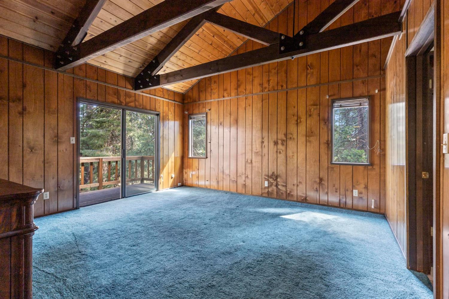 1131 Lake Ridge Road Lake Almanor, CA 96137 - Photo 38 of 55 a view of an empty room with a window