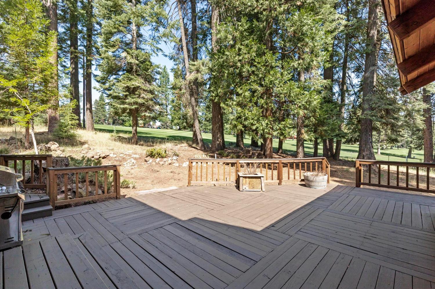 1131 Lake Ridge Road Lake Almanor, CA 96137 - Photo 44 of 55 a view of outdoor space with seating space