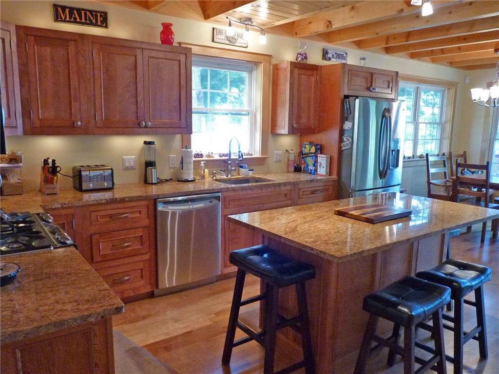 321 West Shore Road Ellsworth, ME 04605 - Photo 6 of 35 Eat-in kitchen with lots of counter...