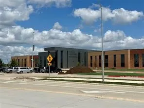 a view of a volley ball court