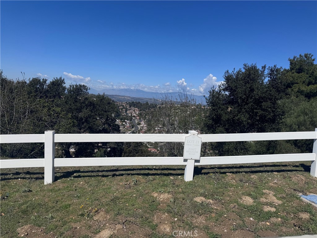 22607 Ridge Line Road Diamond Bar, CA 91765 - Photo 2 of 4 a view of a yard with wooden fence