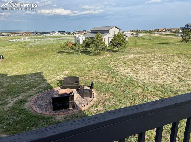a view of a ocean from a balcony