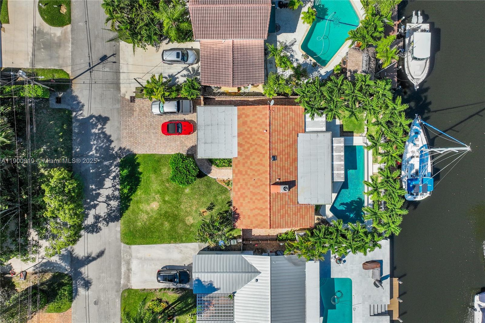 1625 Southwest 5th Court Fort Lauderdale, FL 33312 - Photo 22 of 22 an aerial view of balcony and yard