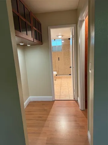 a view of empty room