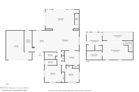 $1,200,000 | 416 South Waterway Drive, Satellite Beach, FL 32937