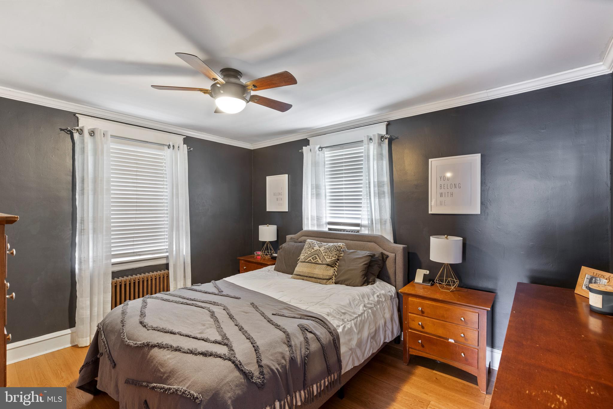 312 South State Road Upper Darby, PA 19082 - Photo 23 of 37 a bedroom with a bed and a window
