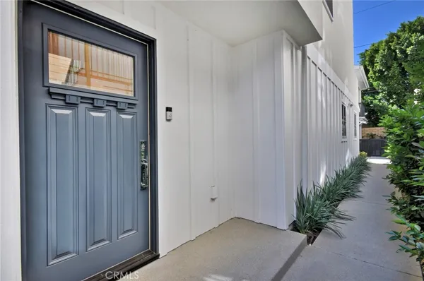 a view of front door