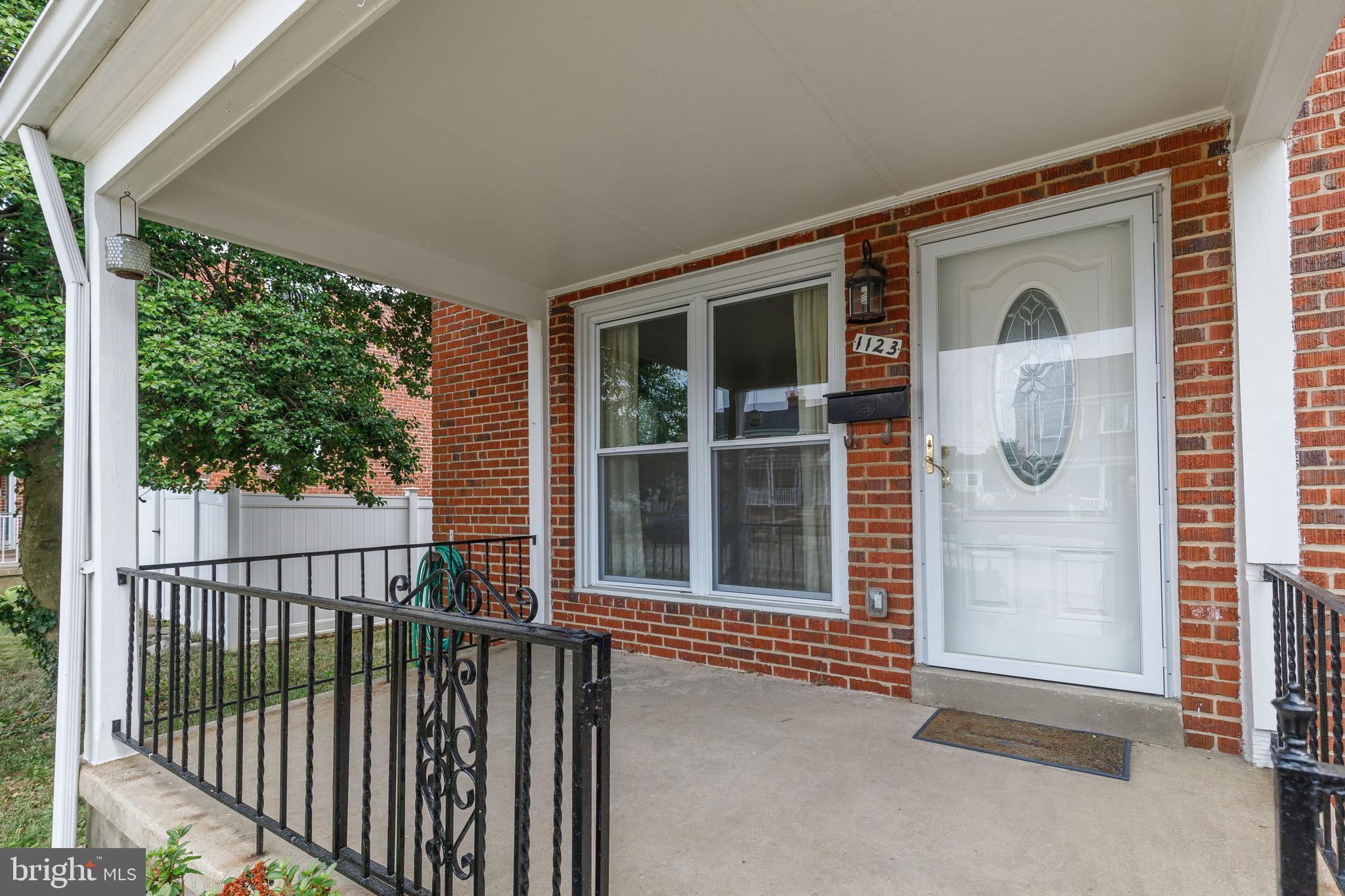 1123 Hollen Road Baltimore, MD 21239 - Photo 10 of 50 Front Porch Entrance