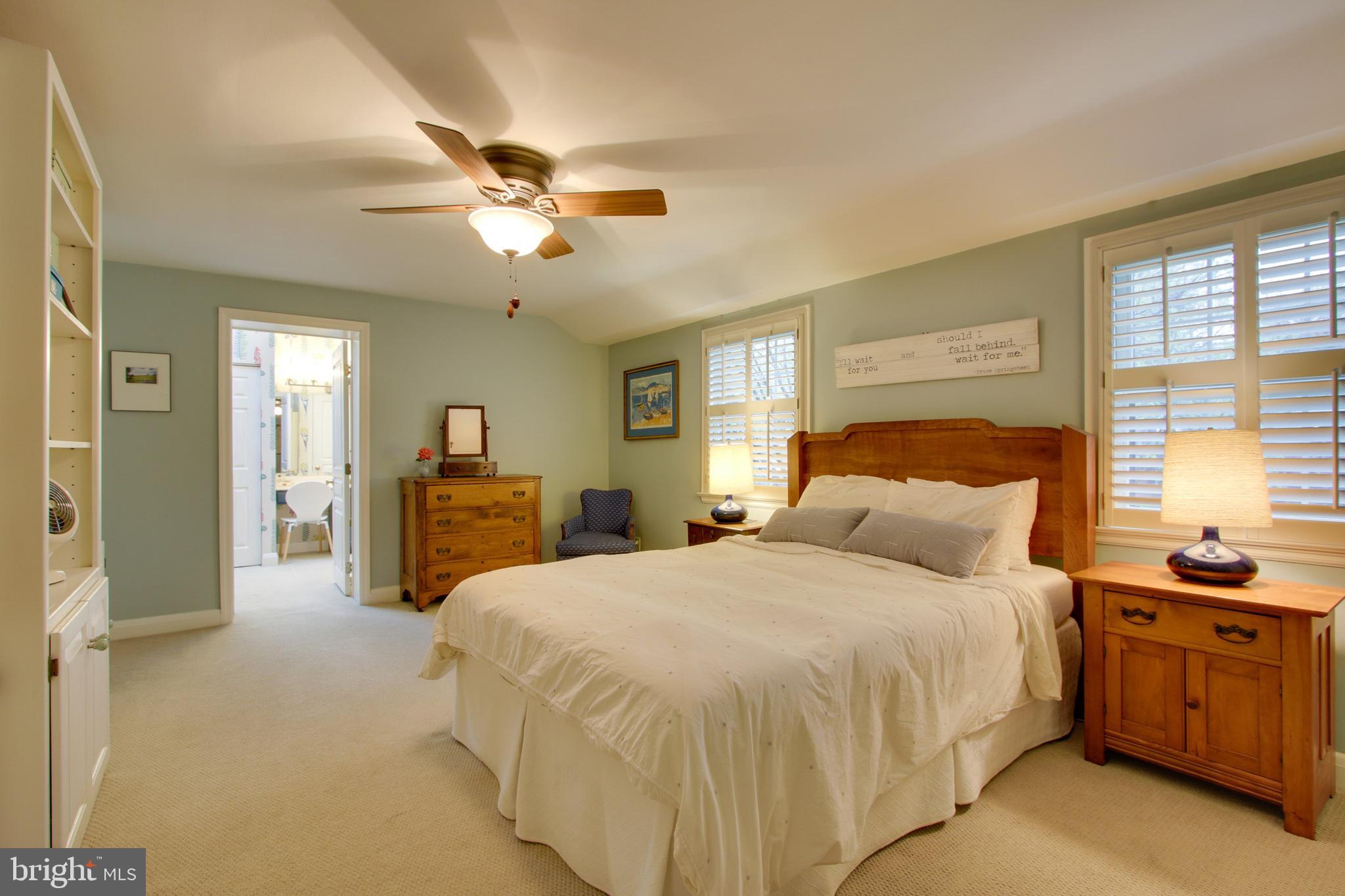 417 Alabama Road Baltimore, MD 21204 - Photo 31 of 47 Master bedroom with plantation shutters.