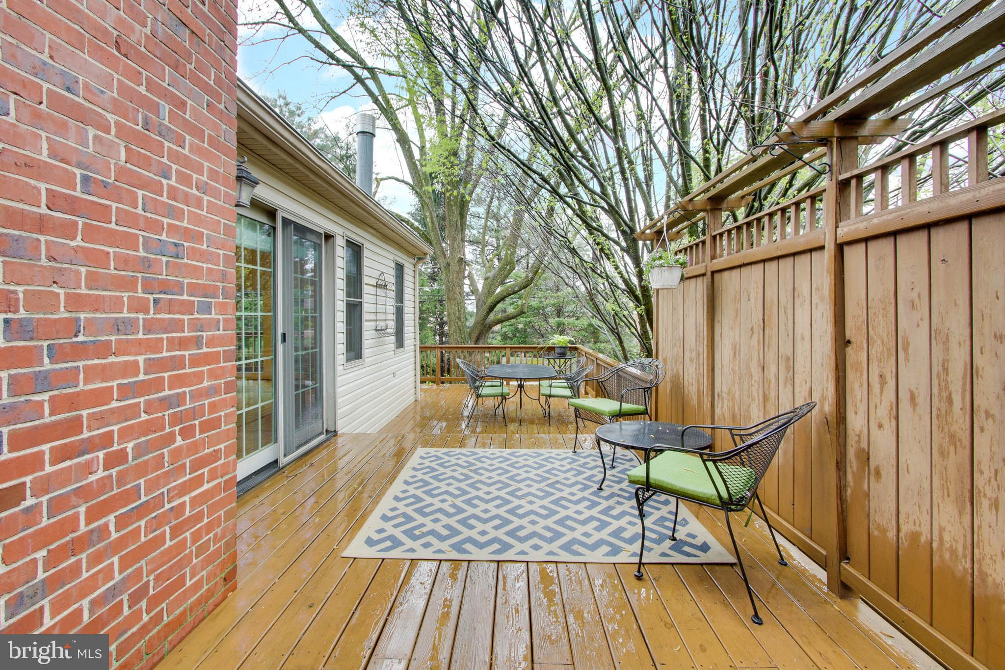417 Alabama Road Baltimore, MD 21204 - Photo 47 of 47 Deck has space for dining & gathering.