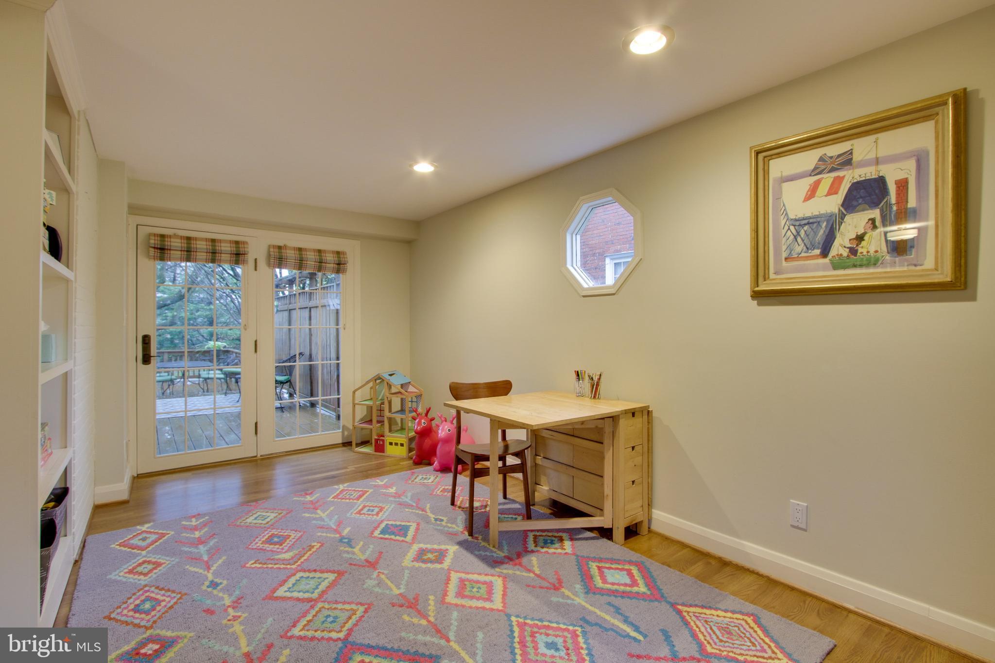 417 Alabama Road Baltimore, MD 21204 - Photo 7 of 47 Additional play room/office, leads to deck.
