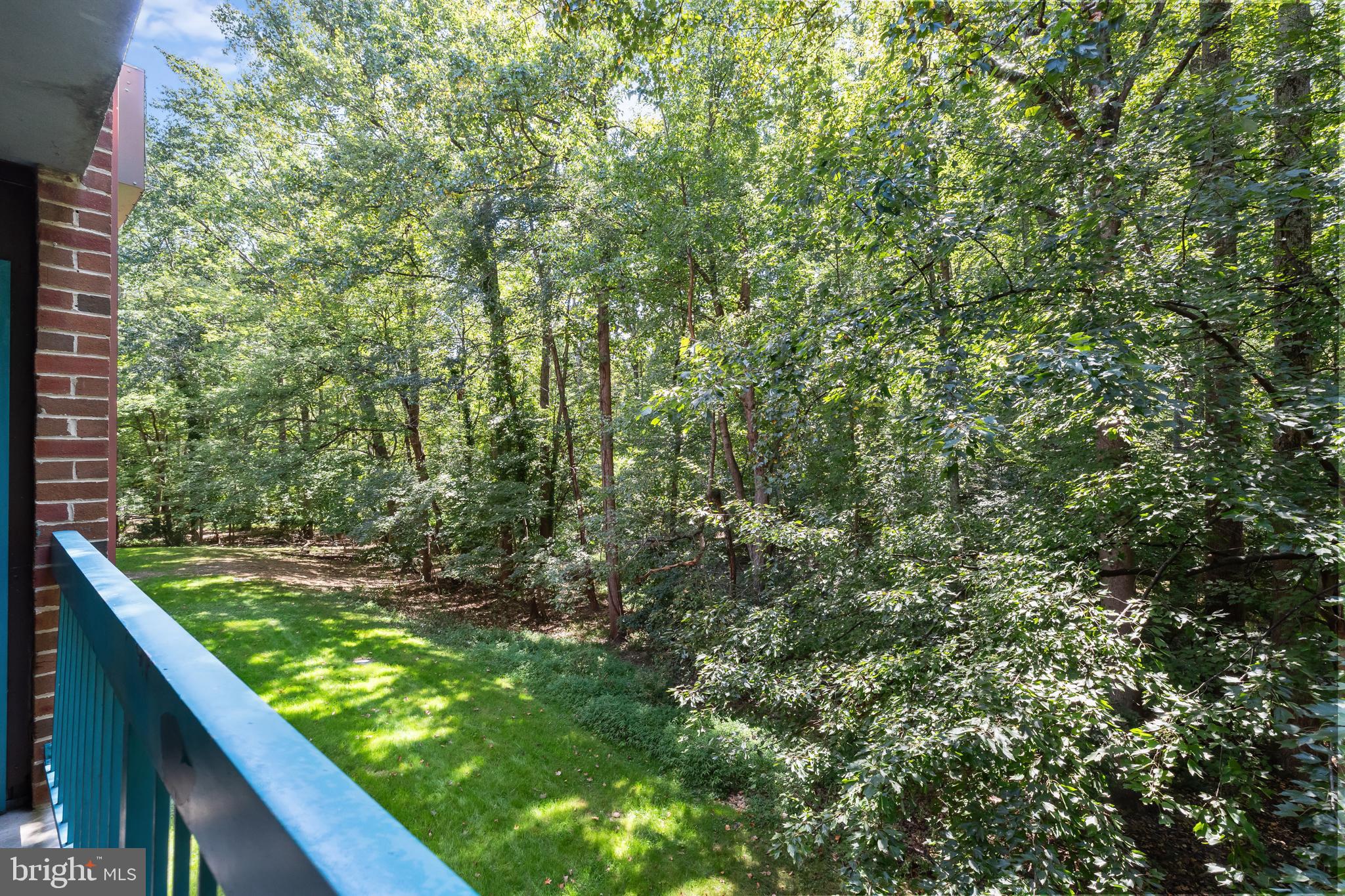 11835 Shire Court, Unit 12C Reston, VA 20191 - Photo 3 of 28 a view of a garden from a balcony