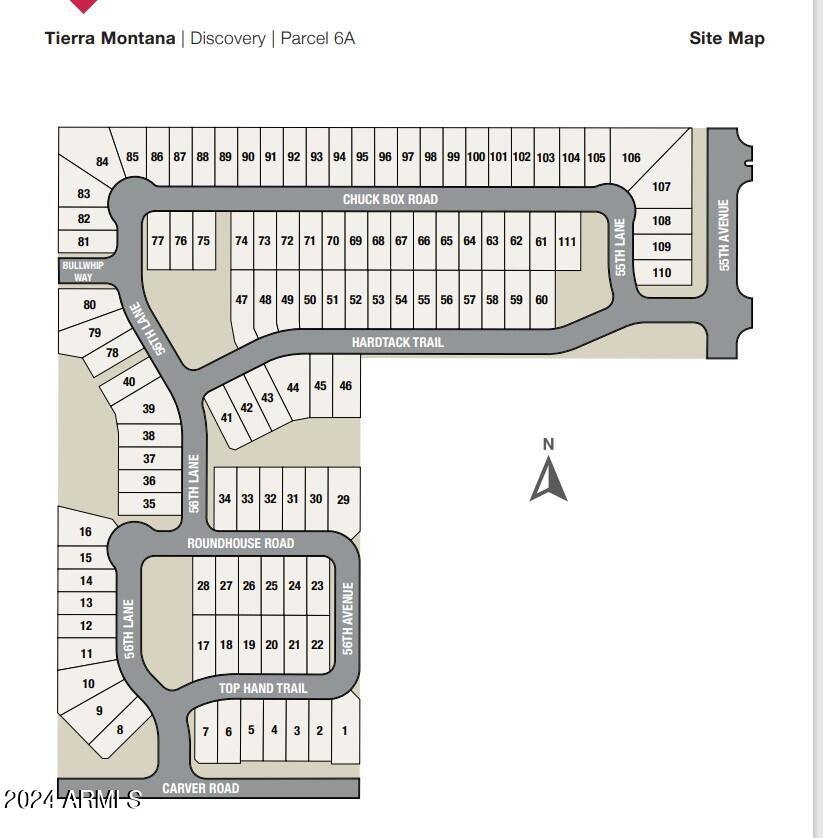 5614 Top Hand Trail Laveen, AZ 85339 - Photo 4 of 4 Site Map