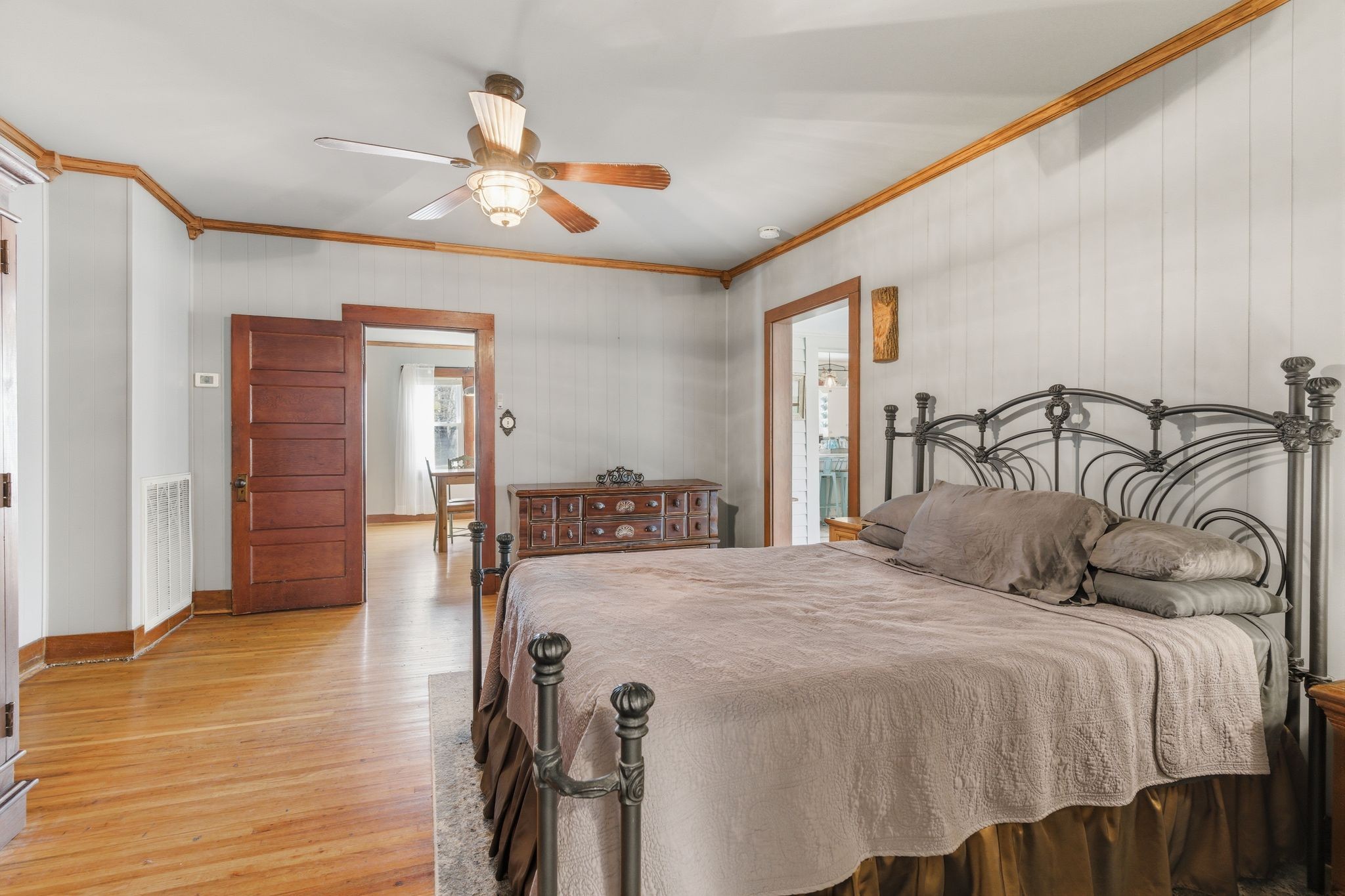 2667 Crocker Springs Road Goodlettsville, TN 37072 - Photo 23 of 64 a bedroom with a bed and wooden floor