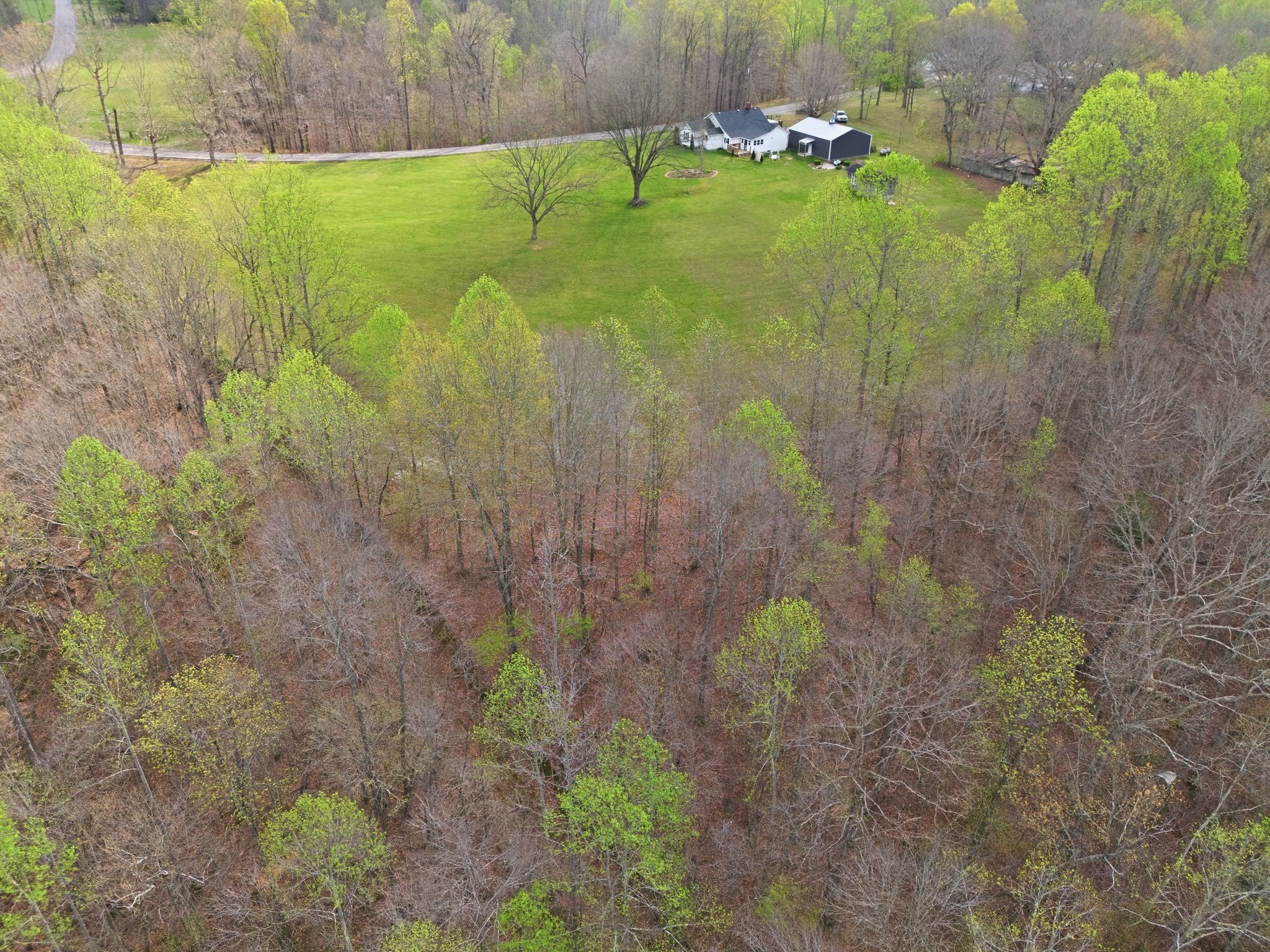 2667 Crocker Springs Road Goodlettsville, TN 37072 - Photo 49 of 64 a backyard of a house with lots of green space