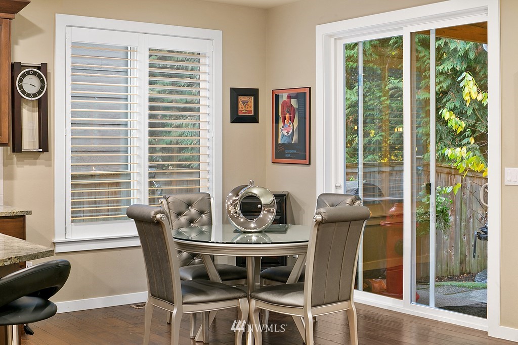 21920 37th Avenue Southeast Bothell, WA 98021 - Photo 17 of 39 a view of a dining room with furniture window and outside view