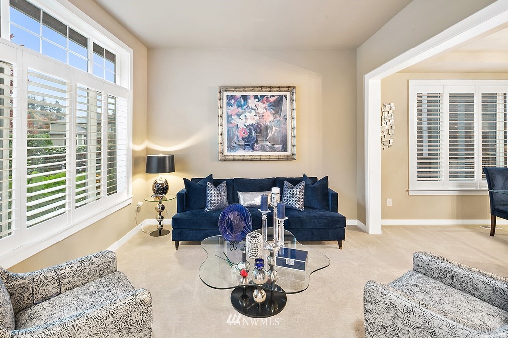 21920 37th Avenue Southeast Bothell, WA 98021 - Photo 7 of 39 a living room with furniture and a large window
