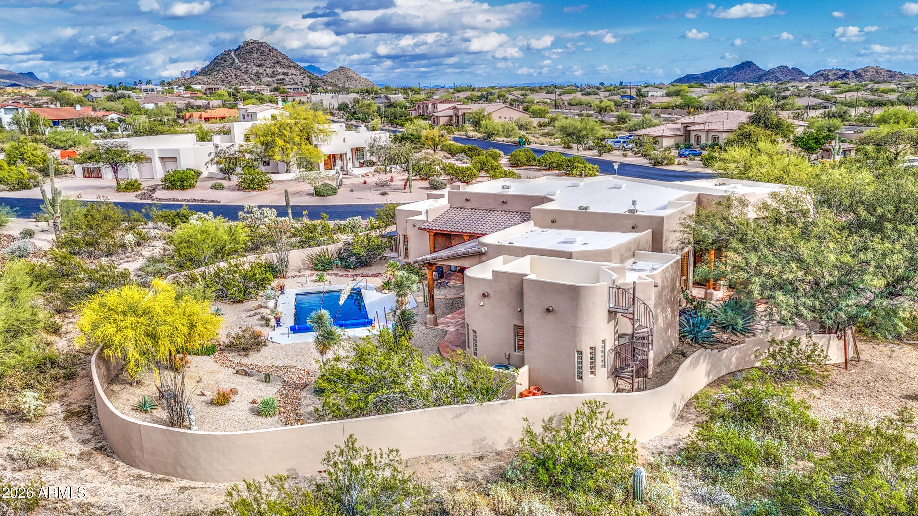 8540 East McDowell Road, Unit 122 Mesa, AZ 85207 - Photo 68 of 75 a view of a city with tall buildings