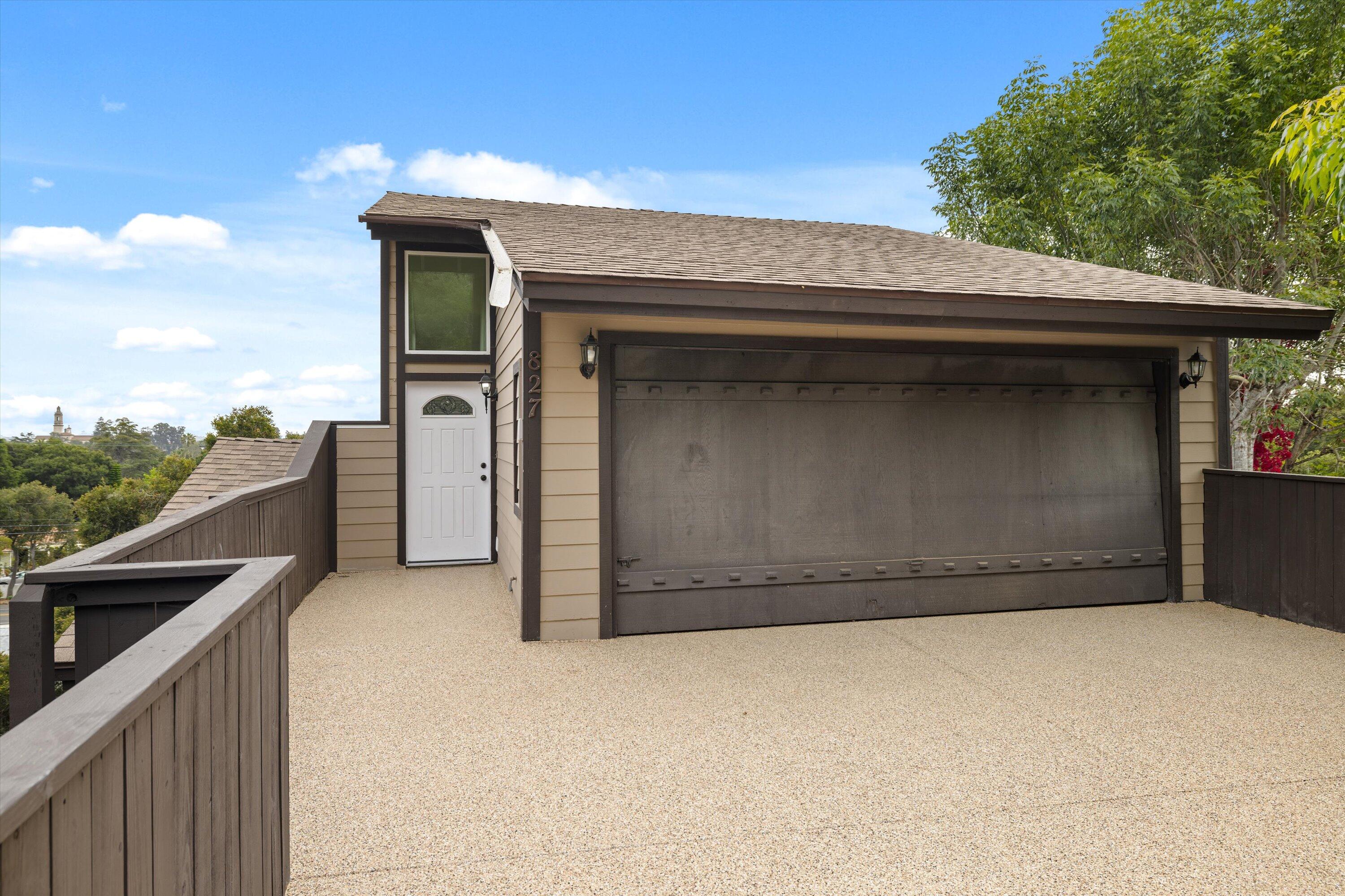 827 Cheltenham Road Santa Barbara, CA 93105 - Photo 39 of 47 a front view of a house with a garage