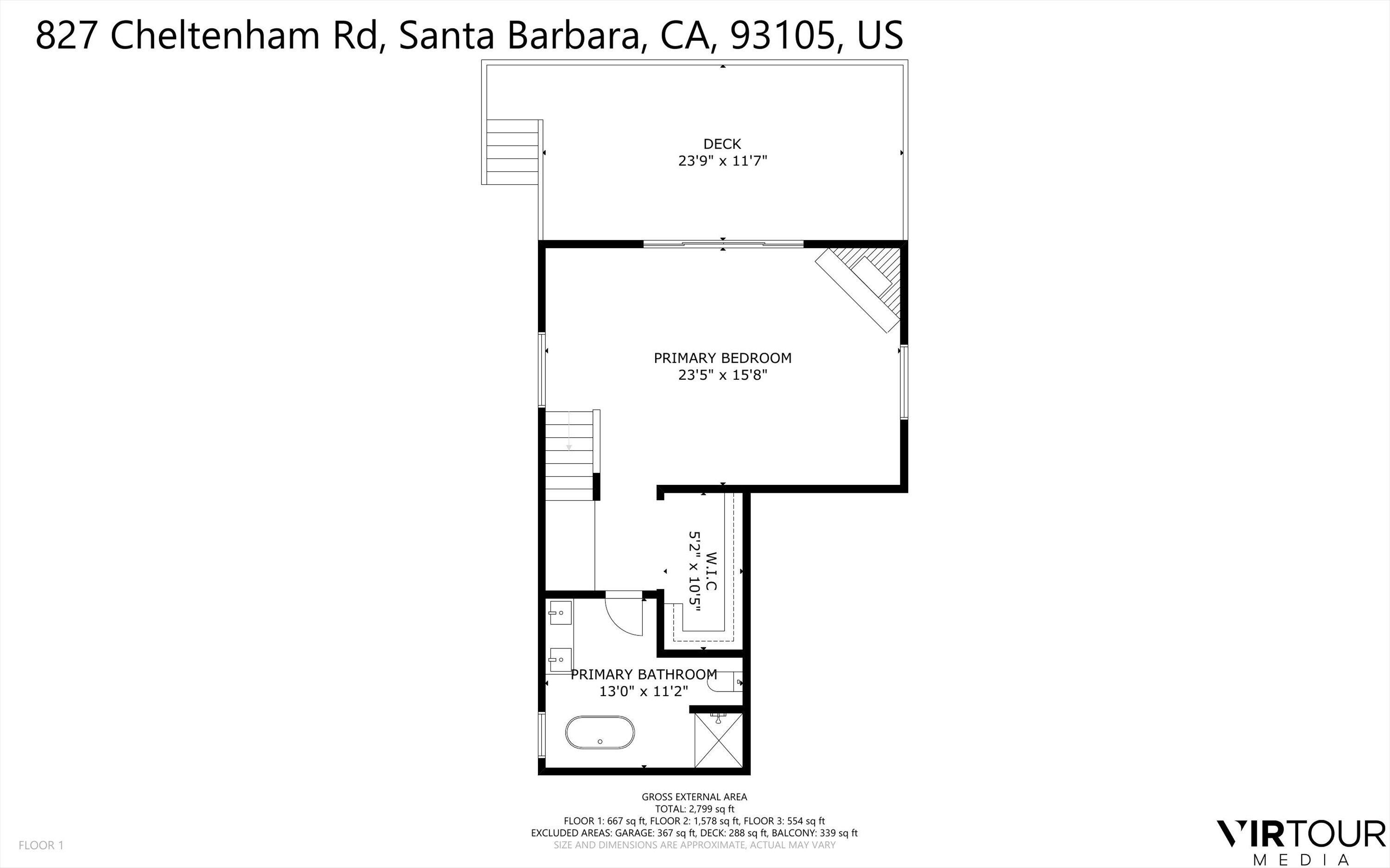 827 Cheltenham Road Santa Barbara, CA 93105 - Photo 44 of 47 a picture of a wall with white walls
