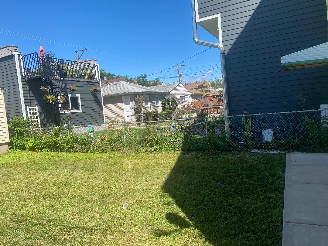 3718 North Spaulding Avenue Chicago, IL 60618 - Photo 15 of 18 a front view of a house with a garden