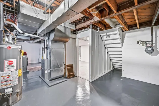 a view of under construction room and staircase