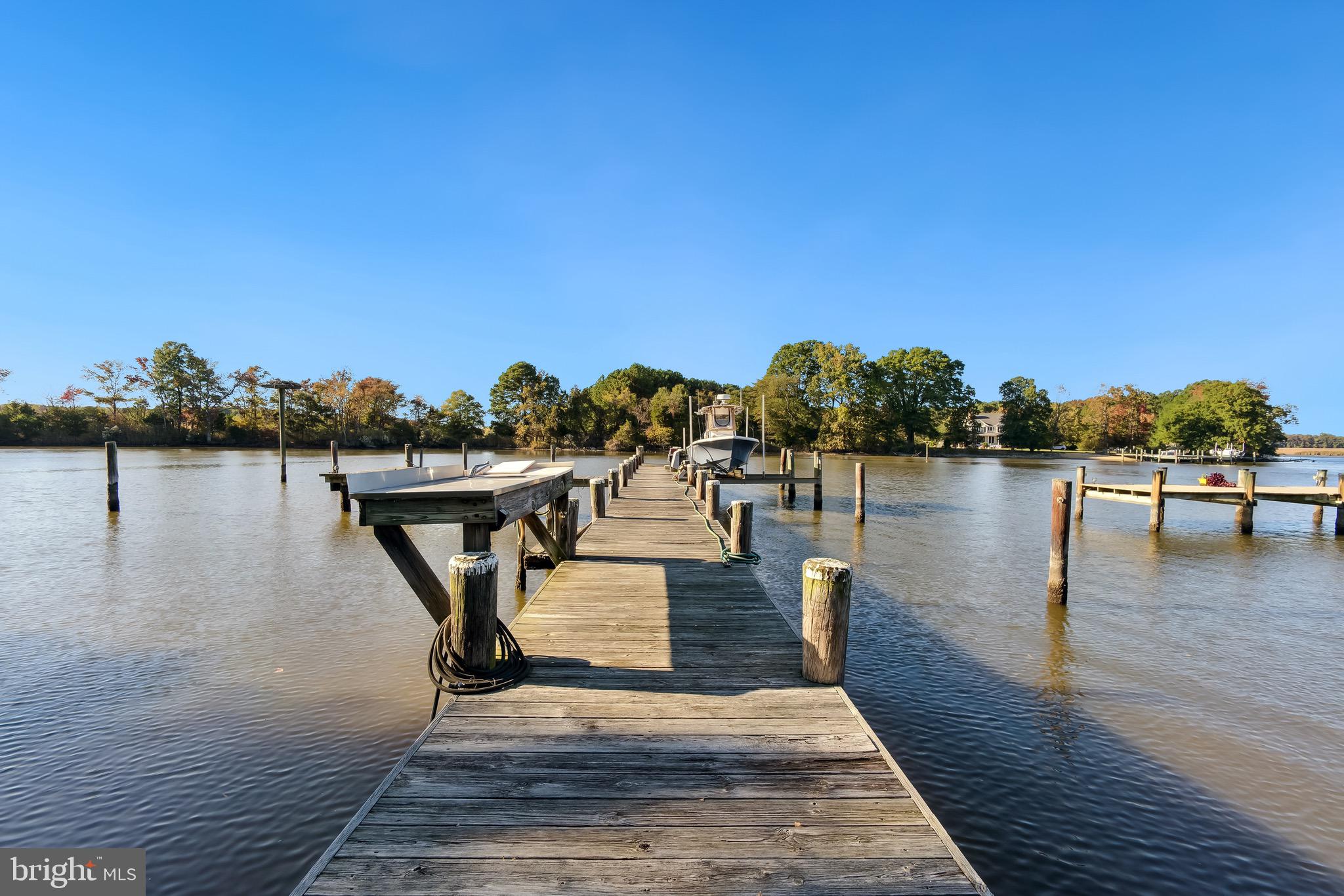 5120 Grays Inn Creek Road Rock Hall, MD 21661 - Photo 2 of 33 Pier with multiple slips and lift