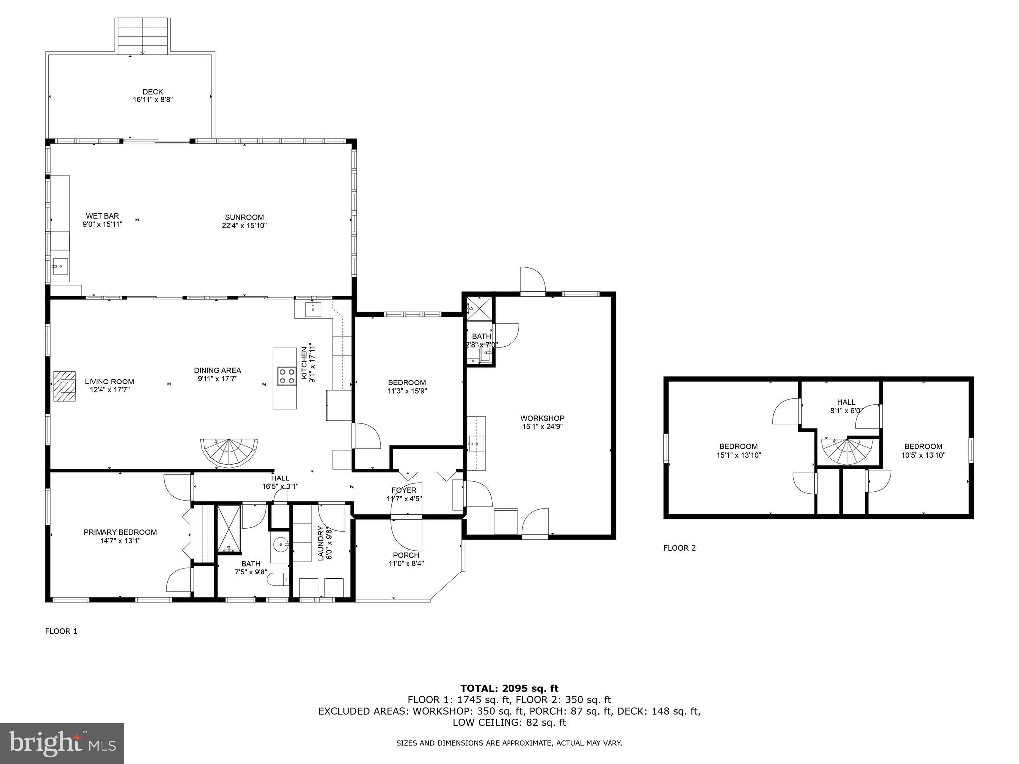 5120 Grays Inn Creek Road Rock Hall, MD 21661 - Photo 33 of 33 Floor plan--all levels