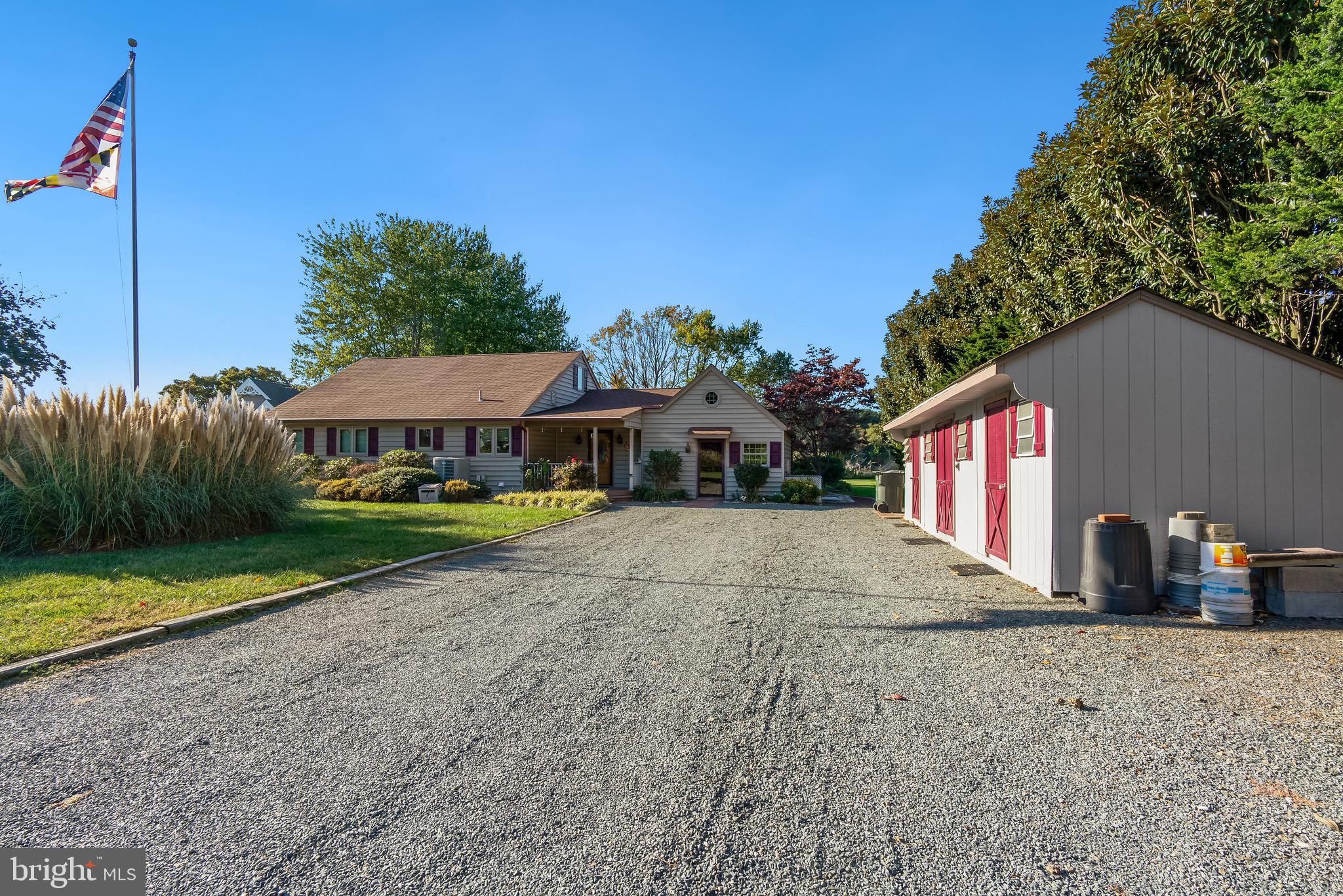 5120 Grays Inn Creek Road Rock Hall, MD 21661 - Photo 19 of 33 Oversized driveway. Plenty of parking. Sheds.