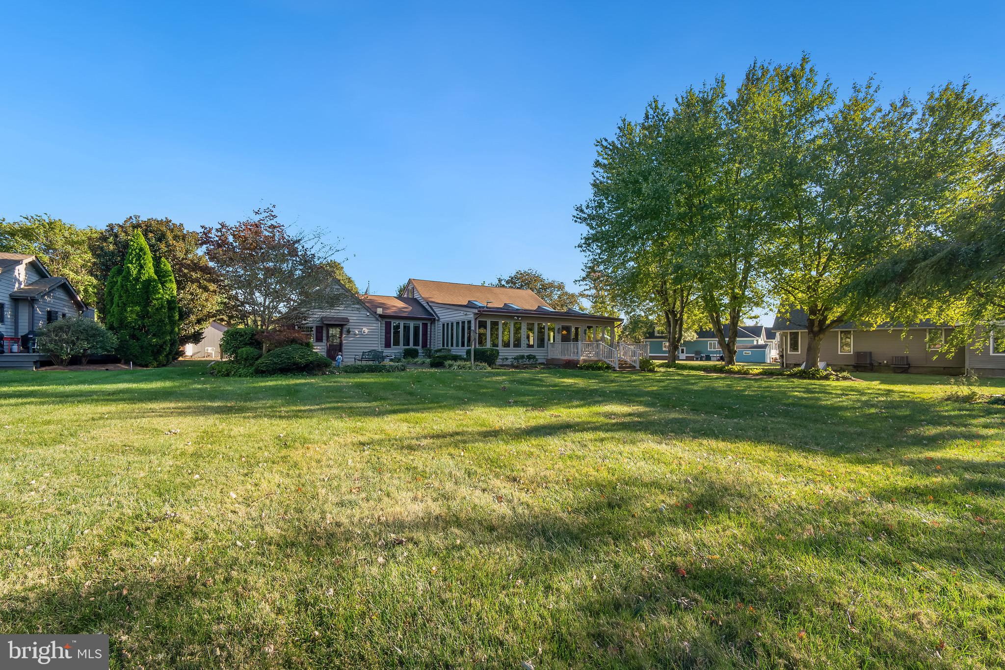 5120 Grays Inn Creek Road Rock Hall, MD 21661 - Photo 21 of 33 Backyard view towards house
