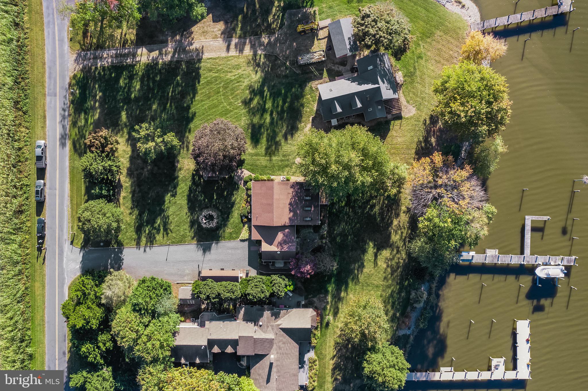 5120 Grays Inn Creek Road Rock Hall, MD 21661 - Photo 23 of 33 Overhead view