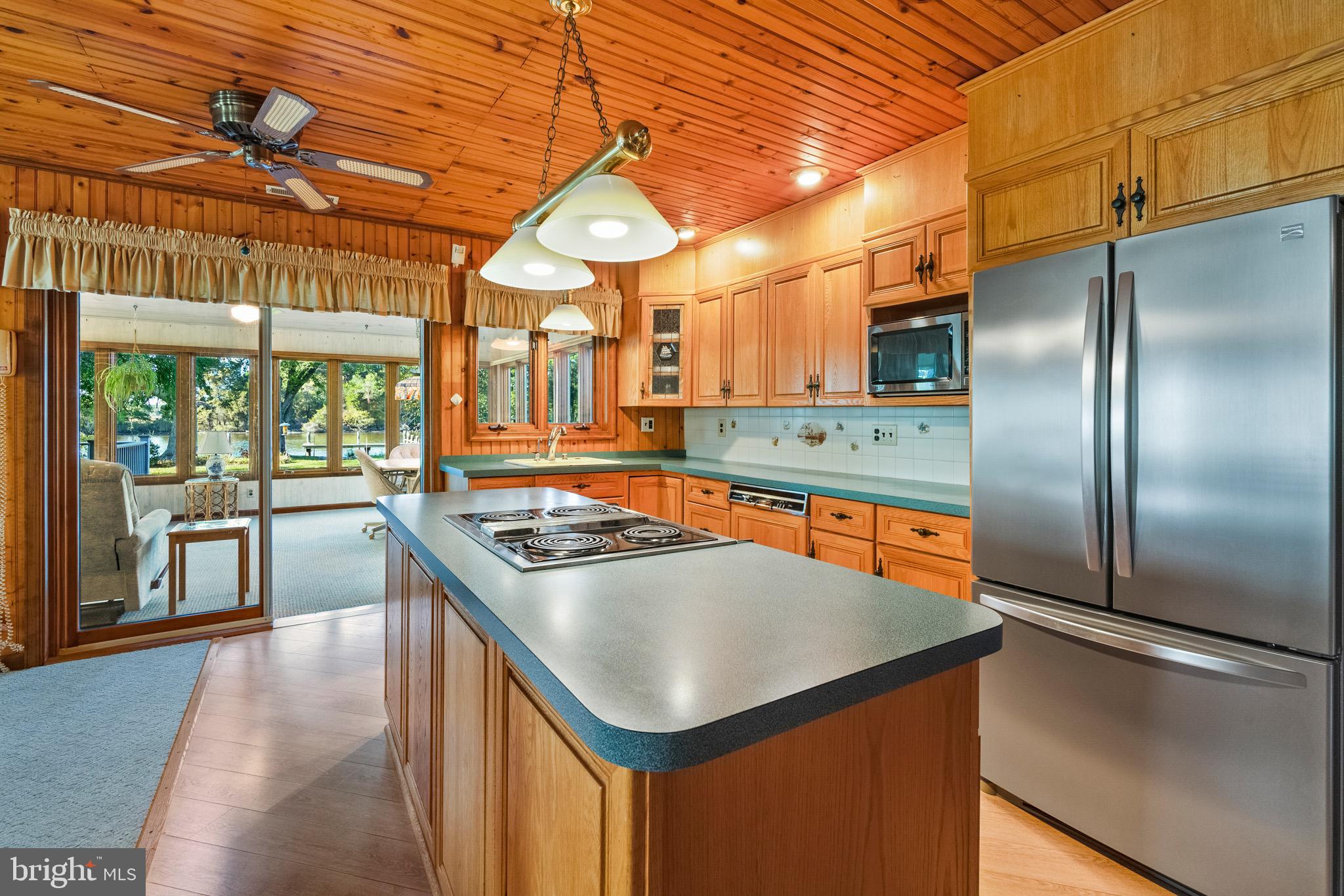 5120 Grays Inn Creek Road Rock Hall, MD 21661 - Photo 7 of 33 Kitchen with views to Grays Inn Creek