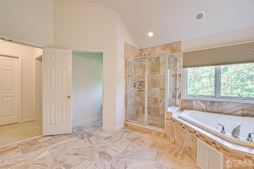 12 Hayduk Drive Edison, NJ 08820 - Photo 49 of 64 a spacious bathroom with a tub shower and sink